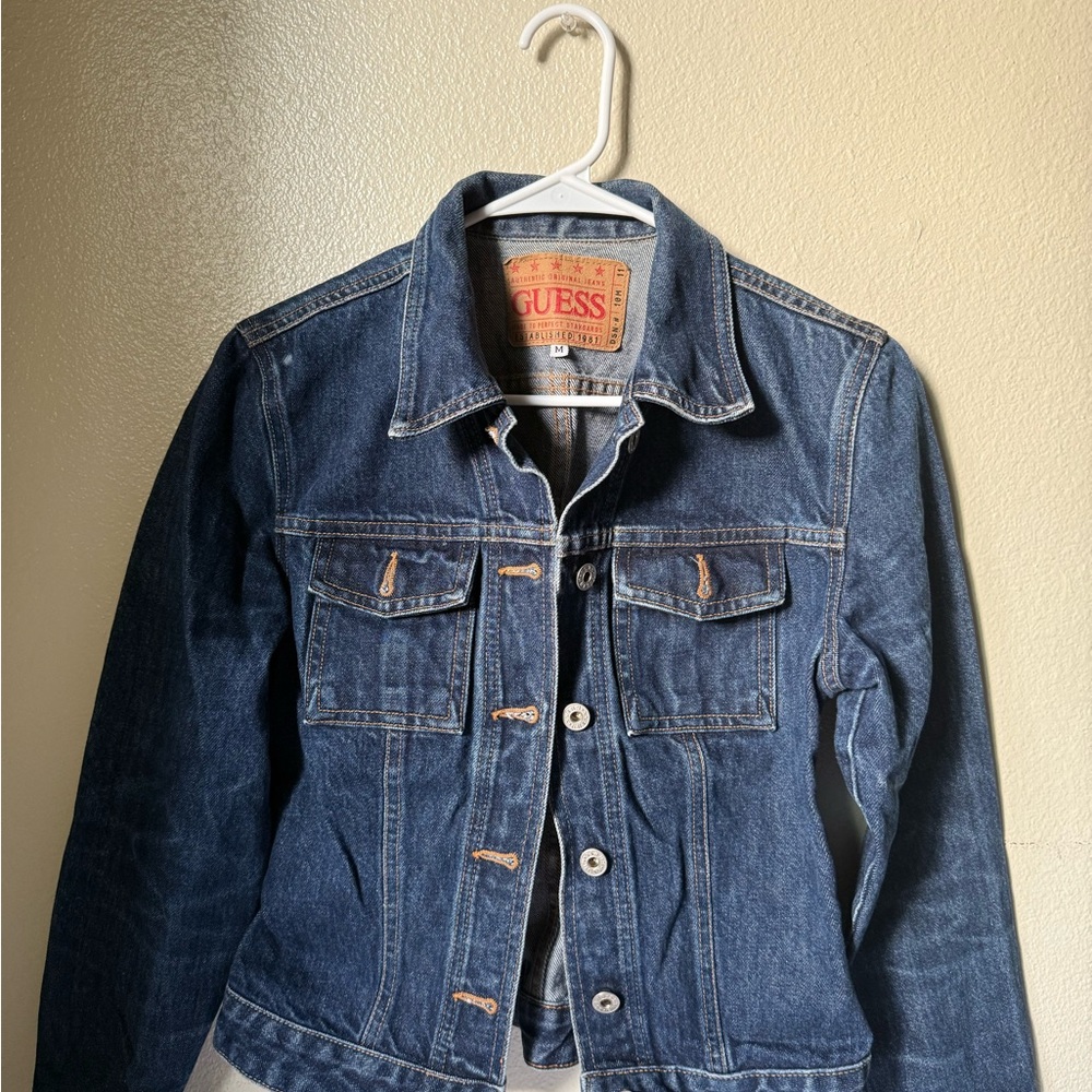 Guess Dark Blue Jean Jacket